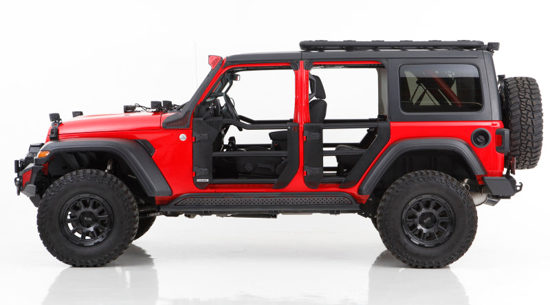 Go Rhino Jeep Wrangler JLU JL Frame Mount Sliders