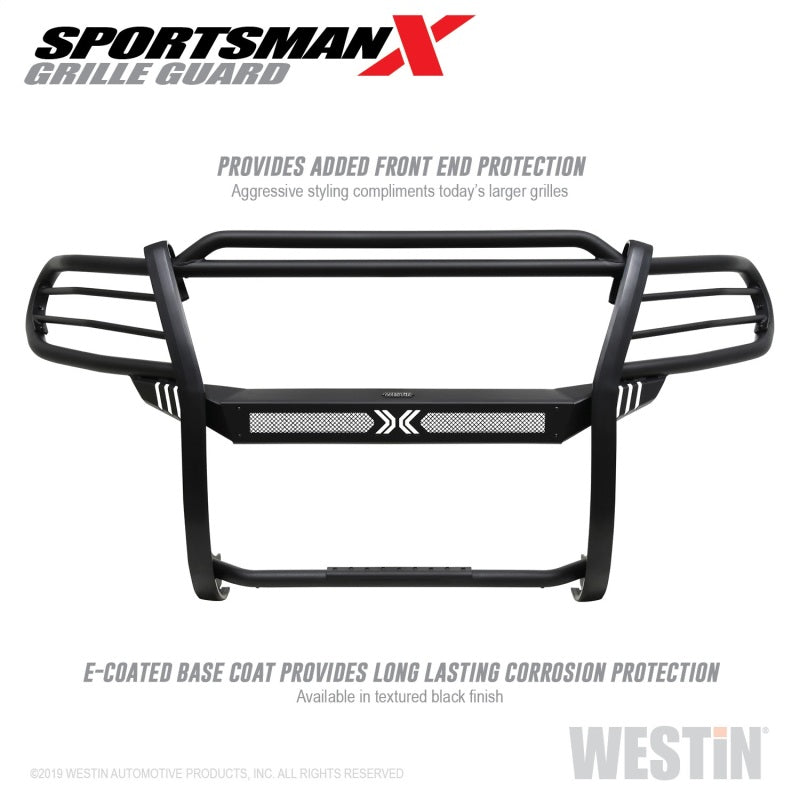 Westin 12+ Nissan Frontier Sportsman X Grille Guard - Textured Black