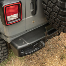 Load image into Gallery viewer, Rugged Ridge Spartacus Rear Bumper Black Jeep Wrangler JL