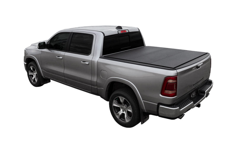 Access LOMAX Tri-Fold Cover Black Urethane Finish 2020+ Jeep Gladiator - 5ft Bed