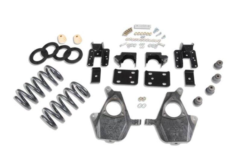 Belltech LOWERING KIT Silverado/Sierra Ext/Crw Cab 2WD 3in or 4in Ft/5in or 6in Rr w/o Shocks