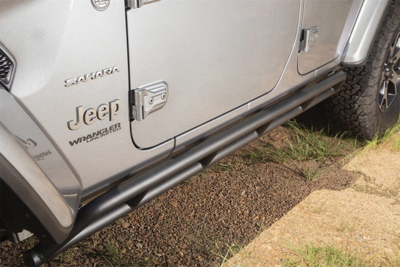 Rugged Ridge RRC Rocker Guards Jeep Wrangler JL 4 Door