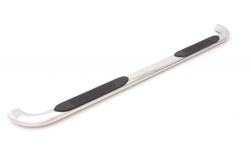 Lund Ford F-150 SuperCab (3Dr) 4in. Oval Curved SS Nerf Bars - Polished
