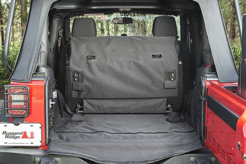 Rugged Ridge C3 Cargo Cover W/O Subwoofer Jeep Wrangler JK 2 Door