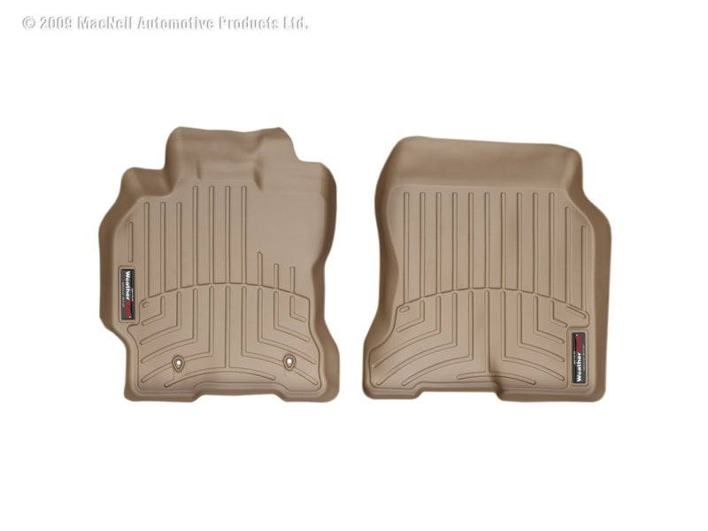 WeatherTech Toyota Prius Front FloorLiner - Tan
