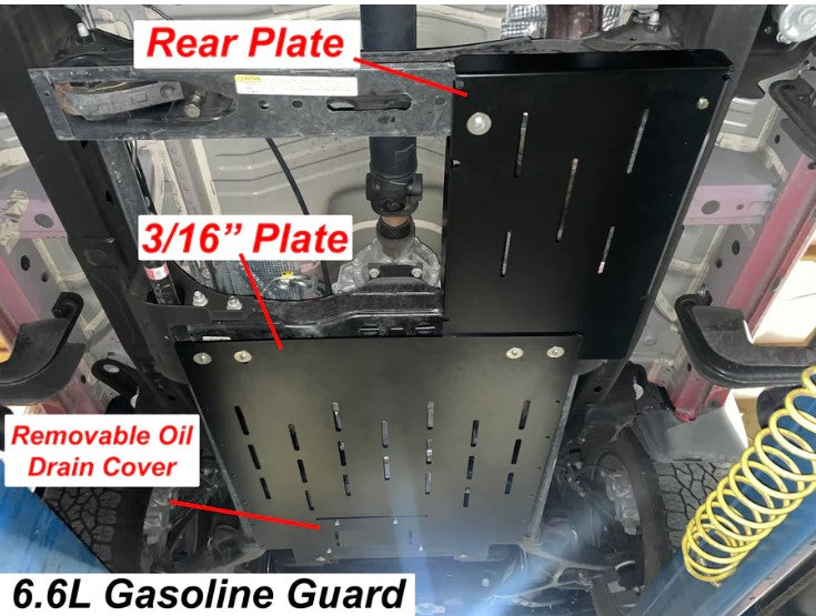 FSPE Chevrolet Silverado / GMC Sierra 2500HD / 3500HD Catalytic Converter Guard (2020-2024)