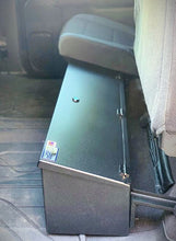 Load image into Gallery viewer, Lockable storage compartment designed to fit under the seat of a Chevrolet Silverado from 2008-2018