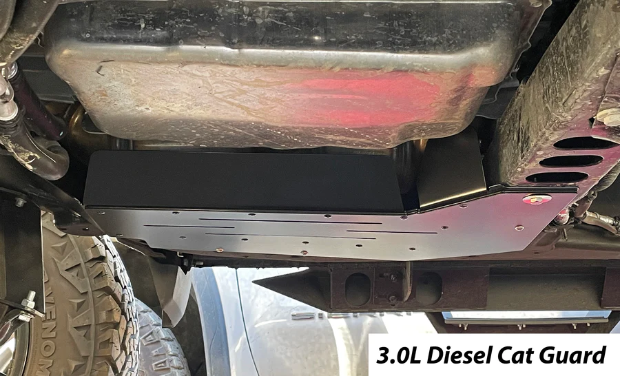 FSPE Chevrolet Silverado / GMC Sierra 1500 Catalytic Converter Guard (2019-2025)