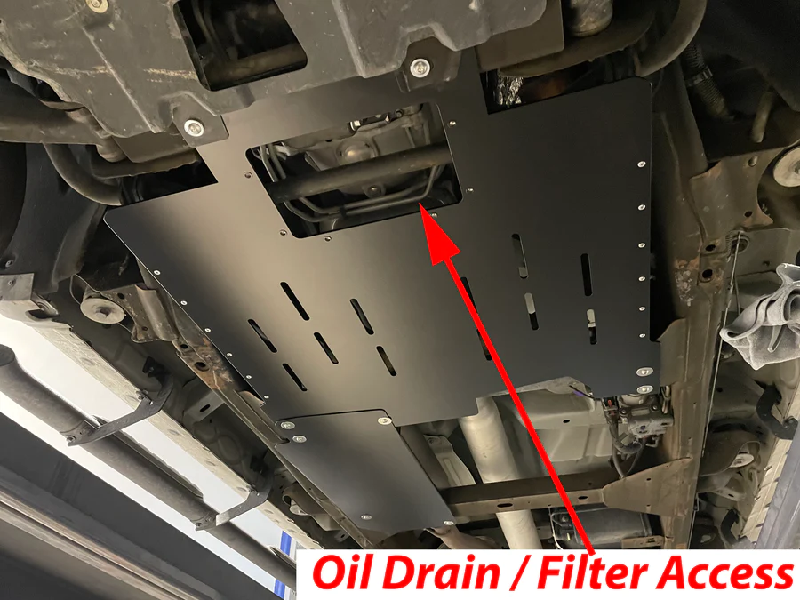 FSPE Chevrolet Silverado / GMC Sierra 1500 Catalytic Converter Guard (2014-2018) 4 Door Only