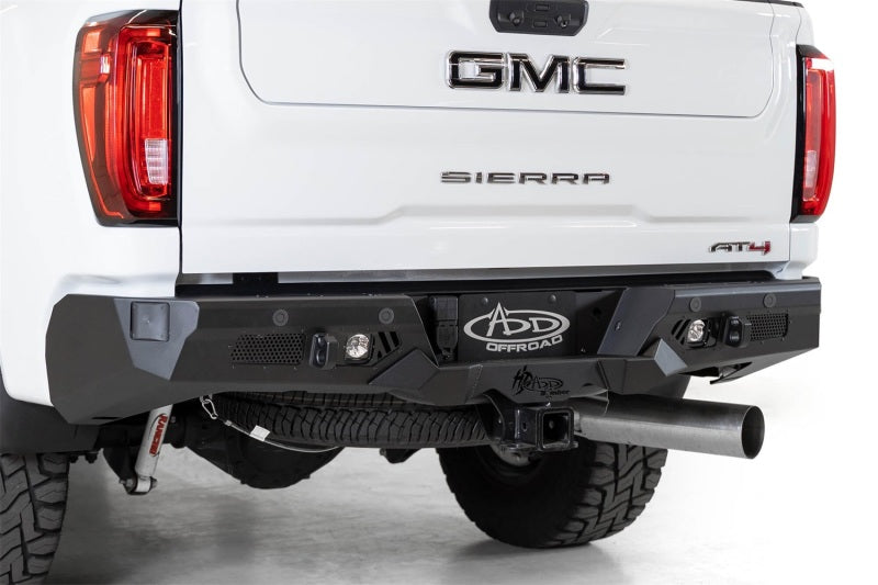 Addictive Desert Designs 2020+ GM Sierra/Silverado 2500 Bomber HD Rear Bumper w/ Blind Spot Mounts