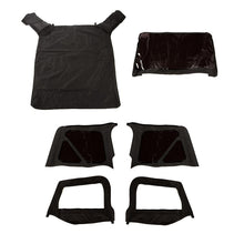 Load image into Gallery viewer, Rugged Ridge Montana S-Top Black Diam w/SkinsTinted TJ