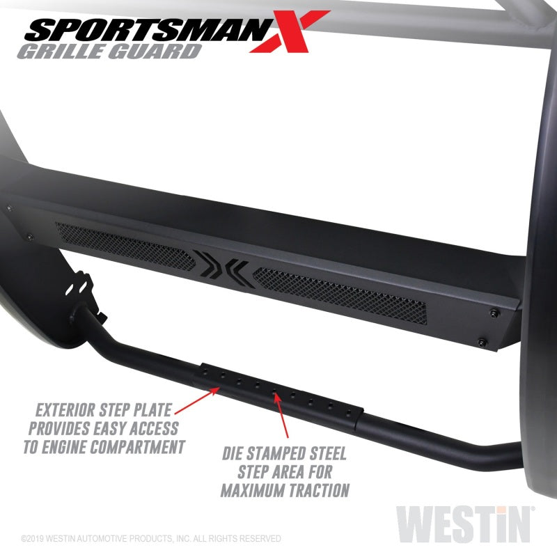 Westin 15+ Ford F150 Sportsman X Grille Guard - Textured Black