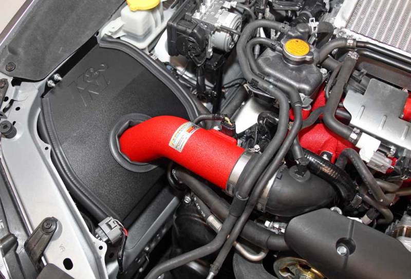 K&N Subaru WRX-STI 2.5L H4 Red Typhoon Short Ram Intake