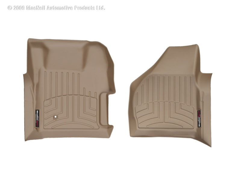 WeatherTech Ford F250/F350/F450/F550 Super Duty Regular Cab Front FloorLiner - Tan