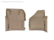 Load image into Gallery viewer, WeatherTech Ford F250/F350/F450/F550 Super Duty Regular Cab Front FloorLiner - Tan