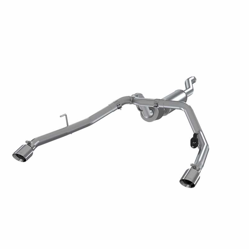 MBRP Jeep Gladiator 3.6L 2.5in Dual Rear Exit Cat Back Exhaust 304