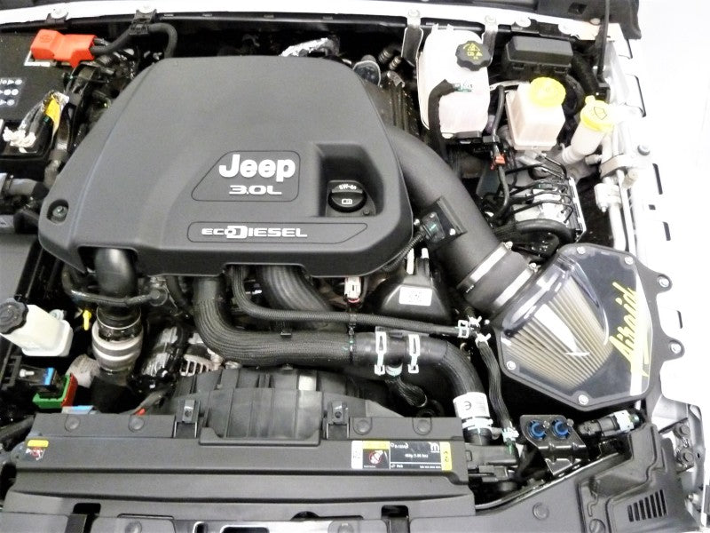 Airaid 20+ Jeep Wrangler V6-3.0L DSL Performance Air Intake System - Non-woven Synthetic