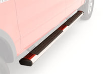 Load image into Gallery viewer, Lund Chevy Silverado 1500 Ext. Cab (Rocker Panel Mount) 6in Oval Straight SS Nerf Bars-Polished