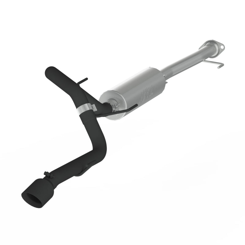 MBRP Toyota 4 Runner BLK 4in O.D Tip Single Rear Exit 2.5in Cat Back Exhaust
