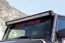 Load image into Gallery viewer, Go Rhino Jeep Wrangler JK WLF Windshield Light Mount Frame - 50in Light Bar