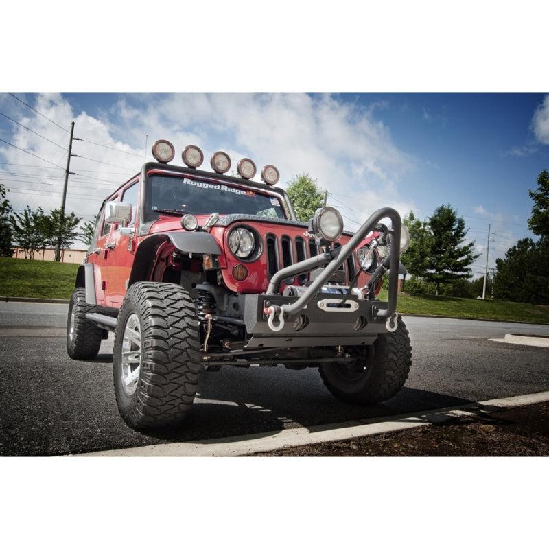 Rugged Ridge All Terrain Flat Fender Flare Kit Jeep Wrangler