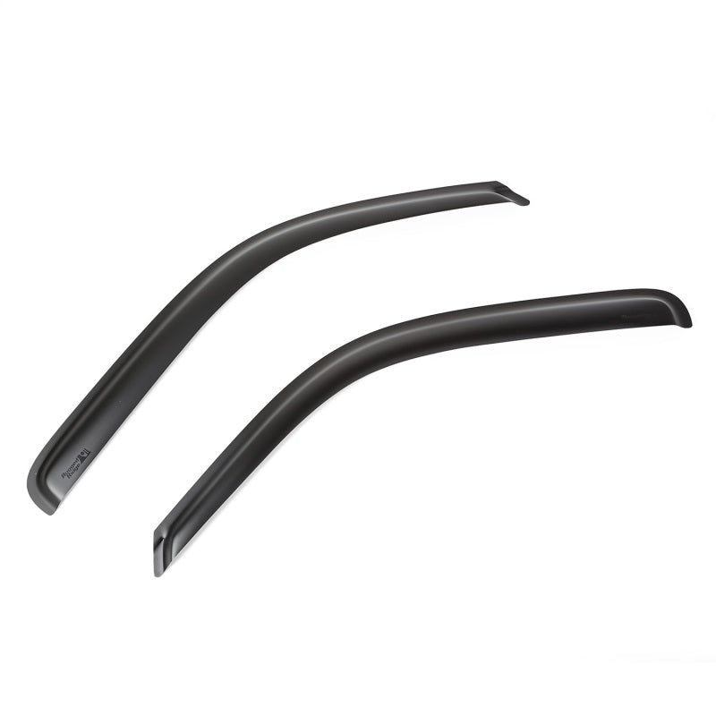 Rugged Ridge Front Window Visors Black GM Pickup & SUV