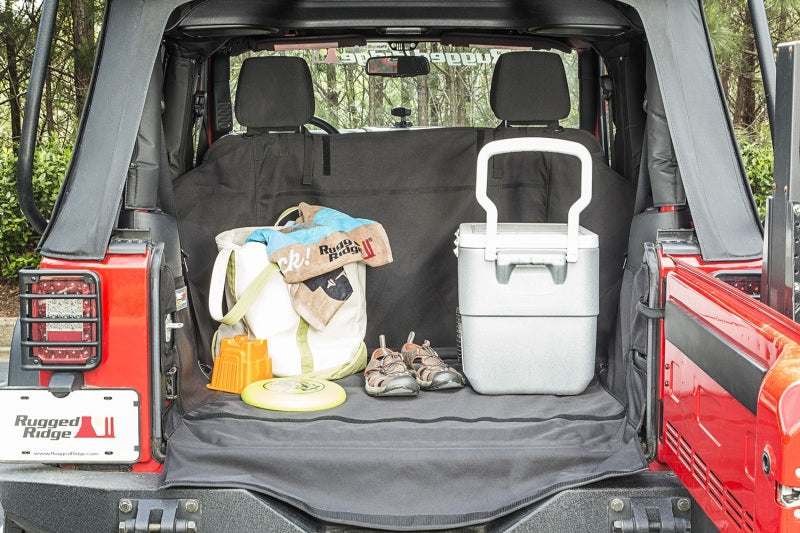 Rugged Ridge C3 Cargo Cover W/O Subwoofer Jeep Wrangler JK 2 Door