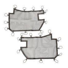 Load image into Gallery viewer, Rugged Ridge Tube Door Covers Front Pair Black Jeep Wrangler JK/JKU