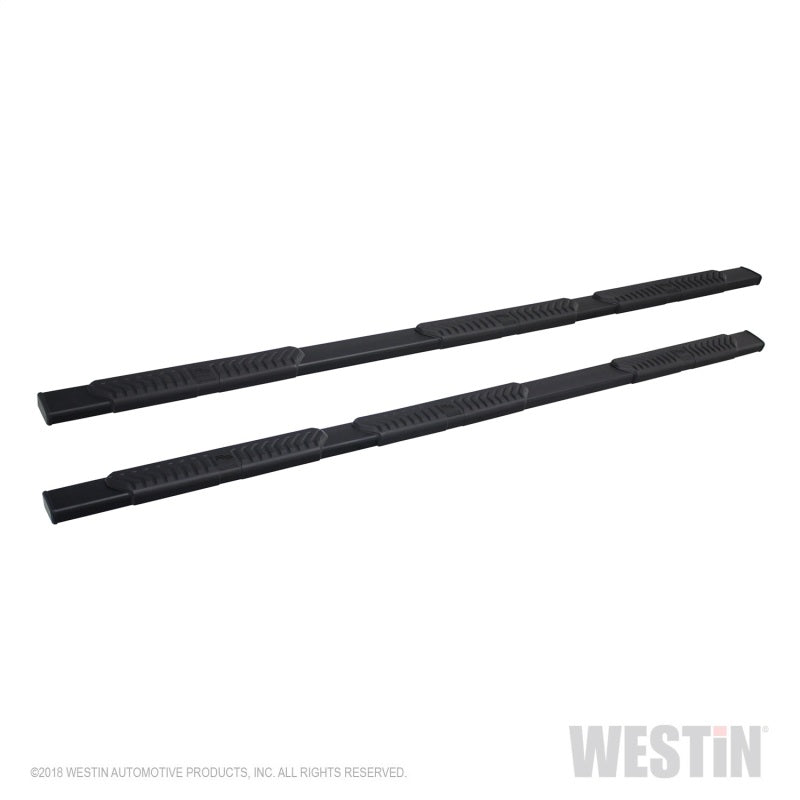 Westin 07+ Chevrolet Silverado 1500 Crew Cab 5.5ft Bed R5 M-Series Nerf Step Bars - Black