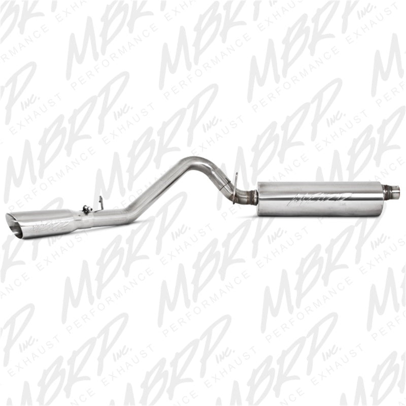 MBRP Jeep Wrangler (TJ) Inline-4 2.5L Inline-6 4.0L Cat Back Single