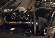 Load image into Gallery viewer, K&amp;N Ford Mustang GT 5.0L V8 Black Performance Intake Kit