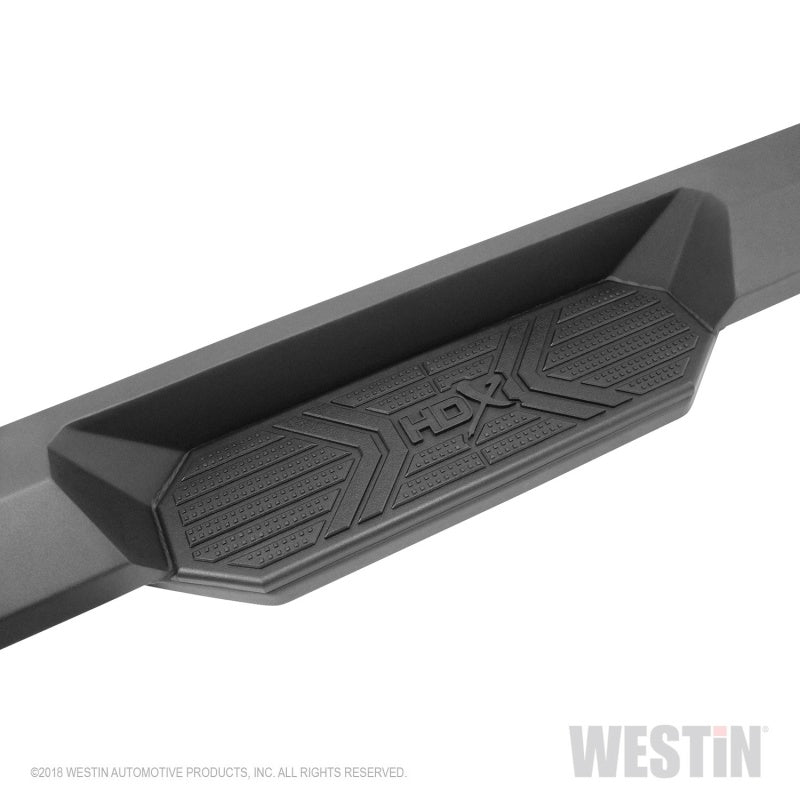 Westin 19+ Chevrolet Silverado 1500 DC HDX Xtreme Nerf Step Bars - Tex. Blk