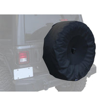 Load image into Gallery viewer, Rampage Jeep Wrangler(JL) Sport 2-Door Tire Cover w/Cam Slot 33in -35in - Black