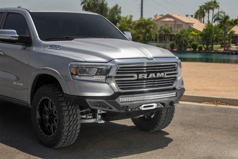 Addictive Desert Designs 19+ Ram 1500 Stealth Fighter Front Bumper w/ Winch Mount & Sensor Cut Outs