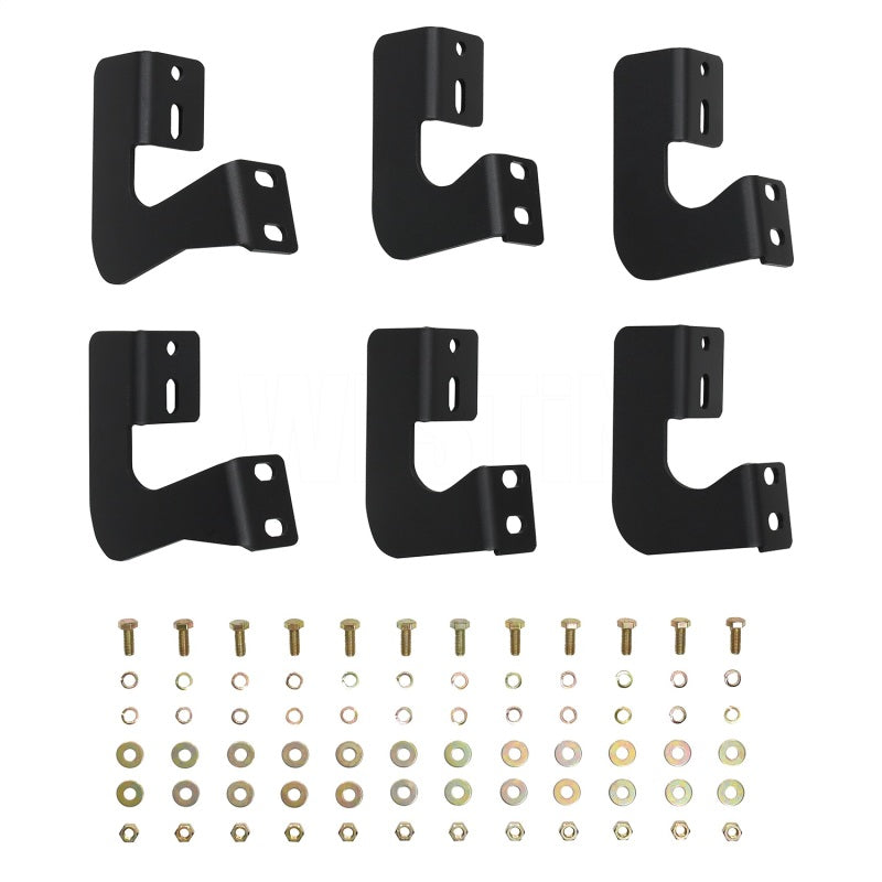 Westin Nissan Frontier Crew Cab Pickup HDX Drop Nerf Step Bars - Textured Black