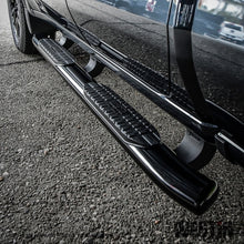 Load image into Gallery viewer, Westin 19+ Chevrolet Silverado/GMC Sierra 1500 Double Cab PRO TRAXX 5 Oval Nerf Step Bars - Black