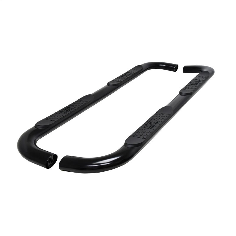 Westin 19+ Chev/GMC Silverado/Sierra 1500 DC (No 2019 Ltd) Platinum 4 Oval Nerf Step Bars - Blk