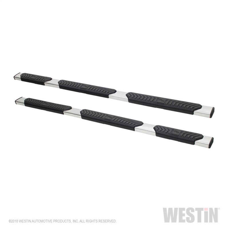 Westin Chevrolet Silverado/Sierra 1500 Crew Cab (5.5ft) R5 Modular Nerf Step Bars - SS
