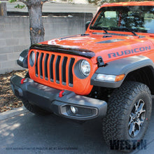Load image into Gallery viewer, Westin Jeep Wrangler JL Wade Platinum Bug Shield - Smoke