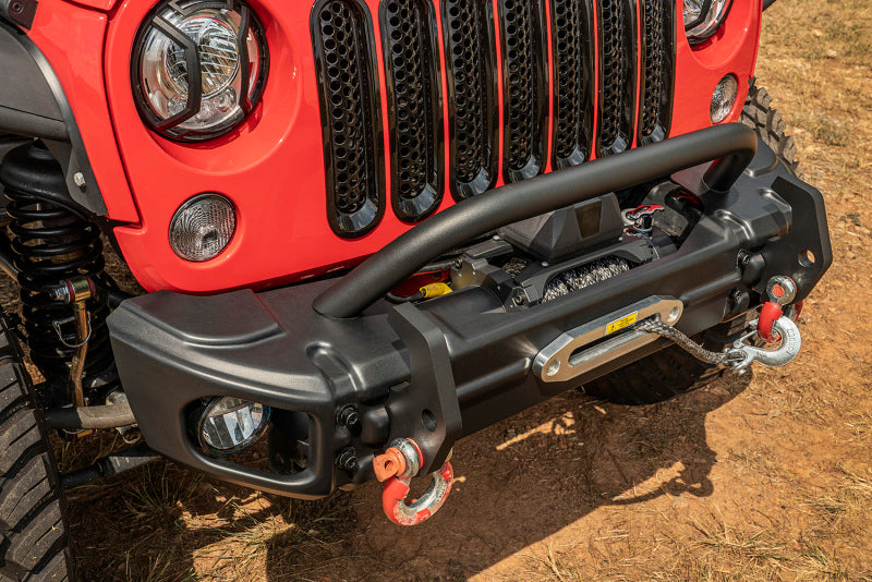 Rugged Ridge Arcus Front Bumper Set W/ Overrider Jeep Wrangler JK
