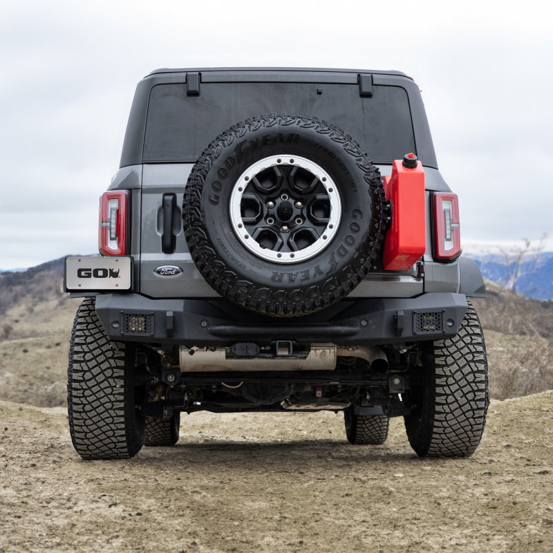 Go Rhino Ford Bronco 2/4dr (Excl. Sport) Rockline Rear Full Width Bumper