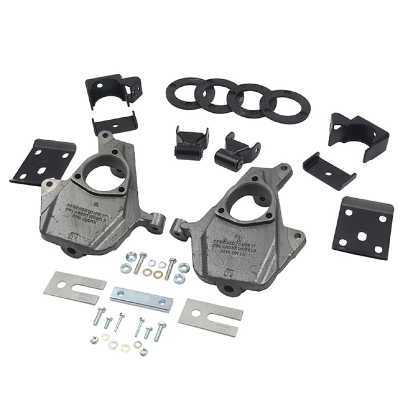 Belltech LOWERING KIT Chevy Silverado Crew Cab 2WD 3-4F / 7R