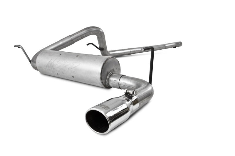 MBRP Jeep Wrangler/Rubicon 3.6L Cat Back Single Rear Exit Alum Exhuast