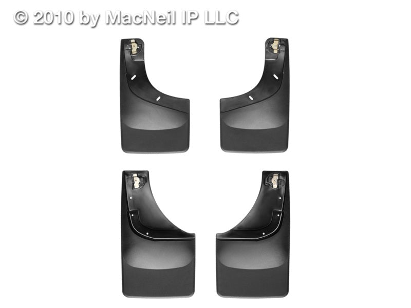 WeatherTech Ford F-150 No Drill Mudflaps - Black