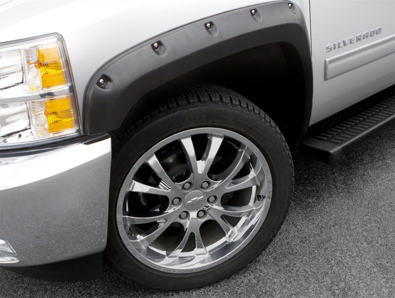 Lund Chevy Silverado 1500 RX-Rivet Textured Elite Series Fender Flares - Black (4 Pc.)