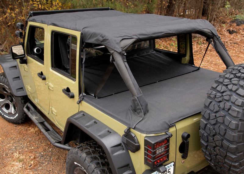 Rugged Ridge Montana Pocket Island Topper Black JK 4 Door