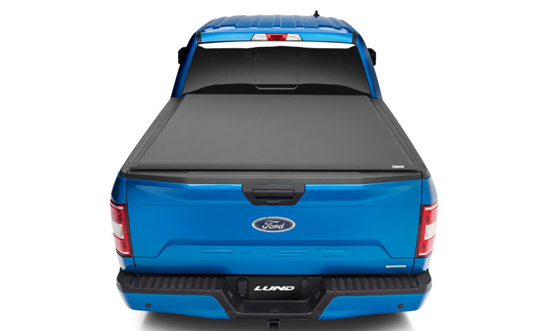 Lund Ford Ranger (5ft Bed) Genesis Elite Roll Up Tonneau Cover - Black
