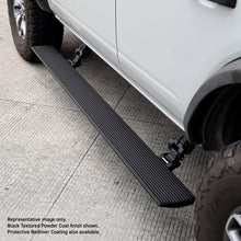 Load image into Gallery viewer, Go Rhino Toyota Tundra DC 4dr E1 Electric Running Board Kit (No Drill) - Bedliner Coating