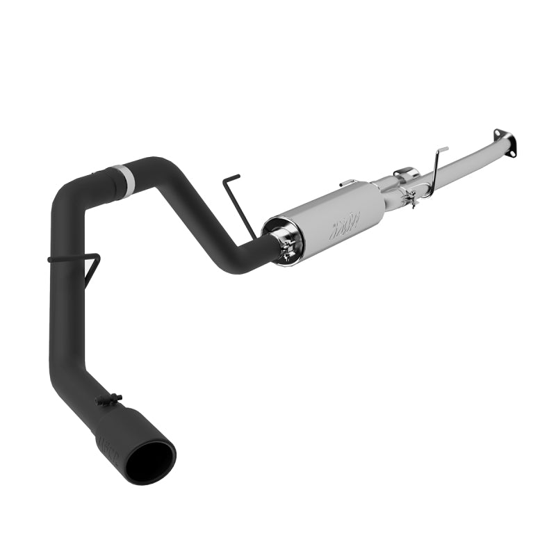 MBRP Toyota Tundra 5.7L EC-Std. & SB/CC-SB 3in Cat-Back Single Side AL - Black