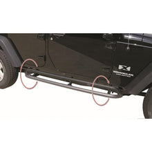Load image into Gallery viewer, Rampage Jeep Wrangler(JK) Srs Side Bar Rockerguard Step - Black
